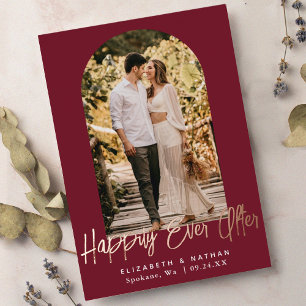 Happily Ever After Wedding Arch Frame Photo 