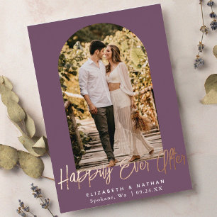 Happily Ever After Wedding Arch Frame Photo Foil