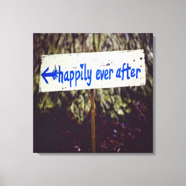 Happily Ever After Wedding Decor (Front)