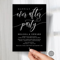 Happily Ever After Wedding Elopement Dinner Party 