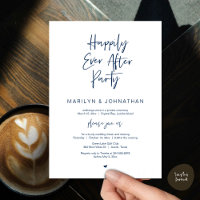 Happily Ever After, Wedding Elopement Party