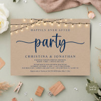 Happily Ever After Wedding Party, String Lights