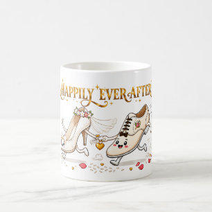Happily Ever After Wedding Shoes Coffee Mug