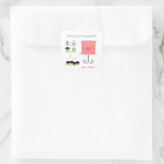 Happily Homemade Baking Sticker (Bag)