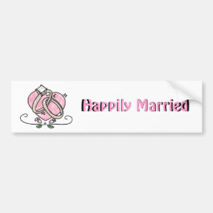 Happily Married Bumper Sticker