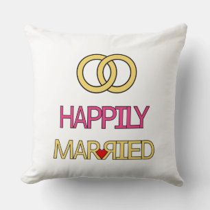 Happily Married Cushion