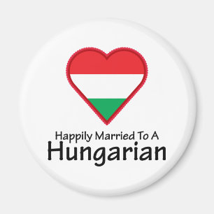 Happily Married Hungarian Magnet