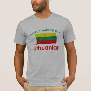Happily Married Lithuanian T-Shirt