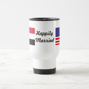 Happily Married Travel Mug