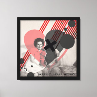 happily never after canvas print
