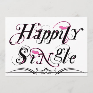 Happily Single Invitation