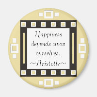 Happiness- Aristotle Quotation - Motivational