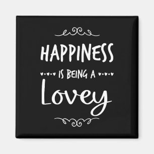 Happiness Being A Lovey Special Grandma Magnet