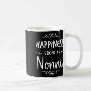 Happiness Being A Nonni Italy Italian Grandma Coffee Mug
