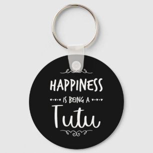 Happiness Being A Tutu Hawaii Hawaiian Grandma Key Ring