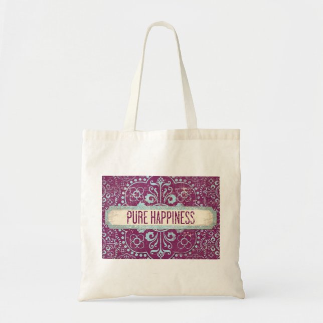 Happiness Budget Tote (Front)