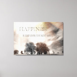 Happiness Canvas Print