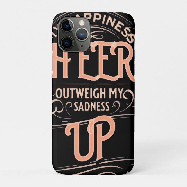  HAPPINESS CHEER UP IPHONE 11 PRO CASE (Back)