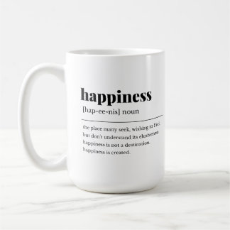 Happiness Definition Mug