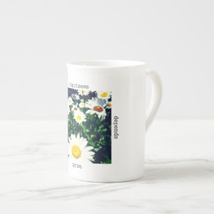 "Happiness Depends Upon Ourselves" Bone China Mug