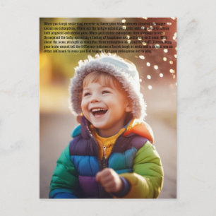 Happiness Endorphins Postcard