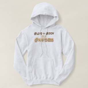 "HAPPINESS EQUATION" Cute Design. Buy Now Hoodie