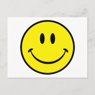 Happiness Face Postcard