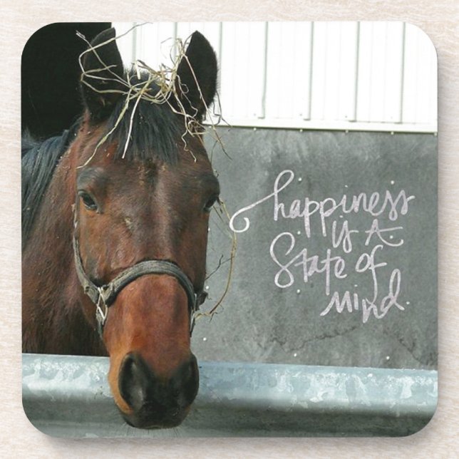 Happiness Horse Coaster (Front)