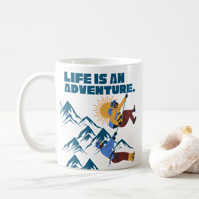 Happiness in a Mug (With Donut)
