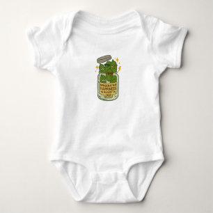 Happiness in Every Jar One Piece Baby Bodysuit