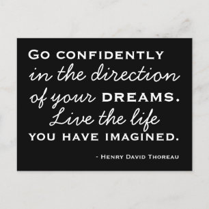 Happiness Inspiration - Motivational Postcard