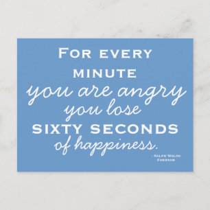 Happiness Inspiration -  Motivational Postcard