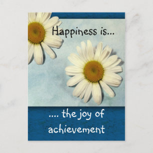 Happiness Inspirational Postcard