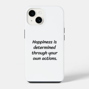 Happiness iPhone Case