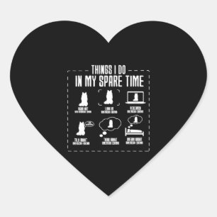 Happiness Is A American Eskimo Heart Sticker