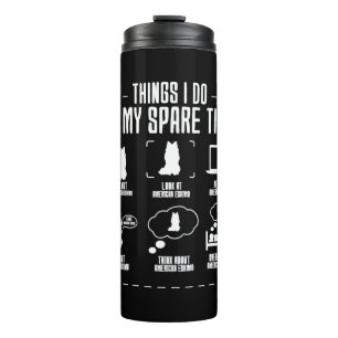 Happiness Is A American Eskimo Thermal Tumbler