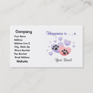 Happiness is a [Breed] Business Card