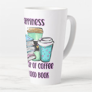 Happiness Is A Cup Of Coffee & A Good Book