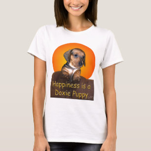Happiness is a Dachshund Puppy T-Shirt