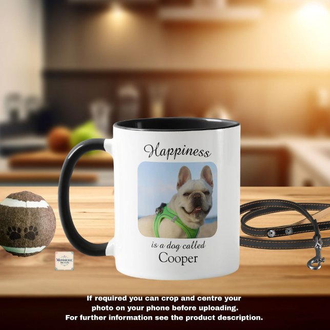 Happiness Is a Dog Personalised Mug (Creator Uploaded)