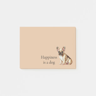 Happiness is a Dog Post-it Notes