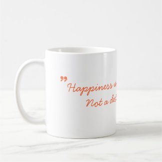 Happiness is a journey Mug