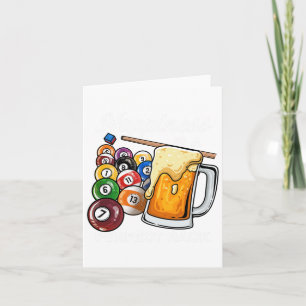 Happiness Is A Perfect Rack I Pool Billiards Playe Card