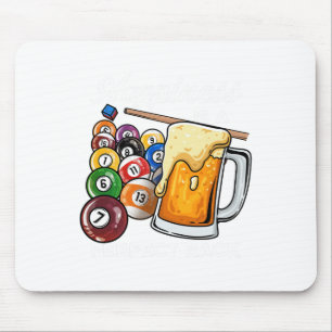Happiness Is A Perfect Rack I Pool Billiards Playe Mouse Mat
