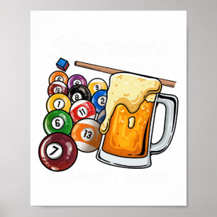 Happiness Is A Perfect Rack I Pool Billiards Playe Poster