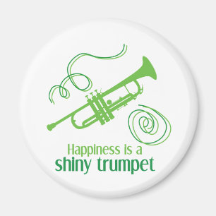 Happiness is a Shiny Trumpet Magnet