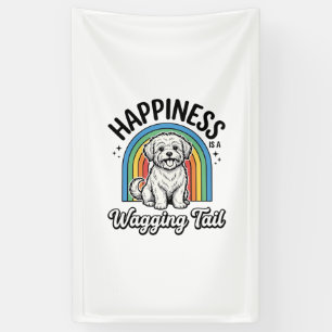 Happiness Is a Wagging Tail Dog Lover Design_1 Banner