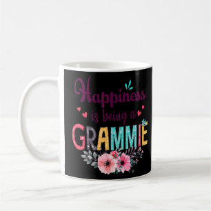 Happiness Is Being A Grammie Ever Women Floral Dec Coffee Mug