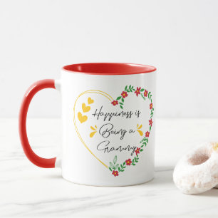 Happiness Is Being A Grammy Mother's Day Funny Mug