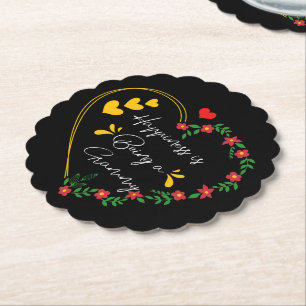 Happiness Is Being A Grammy Mother's Day Funny Paper Coaster